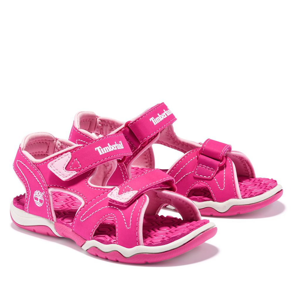Sandalias Timberland Niños Adventure Seeker 2-Strap Rosas - Chile HVF-413597